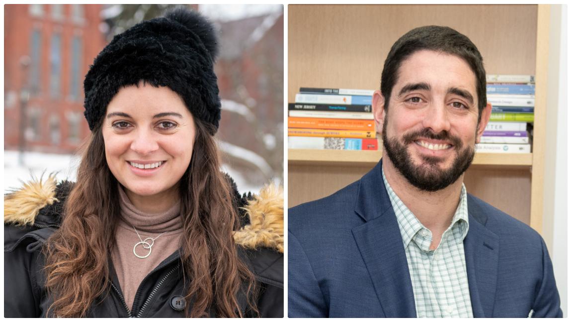 Monica Desrochers and Andrew Conforti