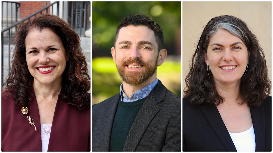 Rebecca Callahan, Matthew McCluskey, and Daniella Sutherland