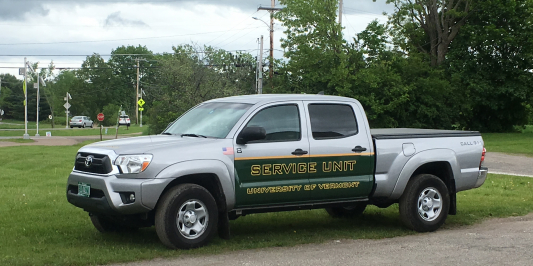 UVM Police Service Truck
