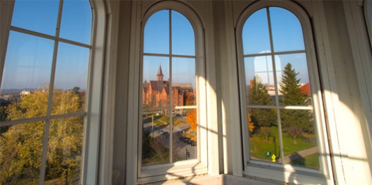 View from Ira Allen Chapel