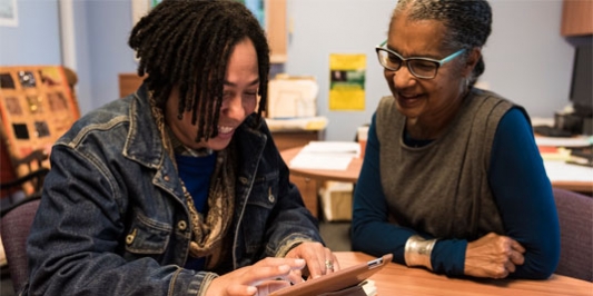 working with students