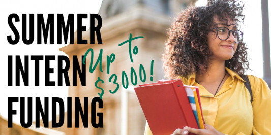 Summer Funding: up to $3000