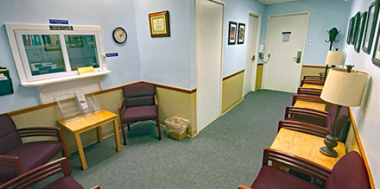 Clinical program waiting room