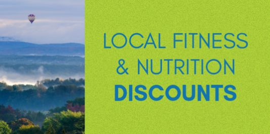 Local Fitness and Nutrition Discounts