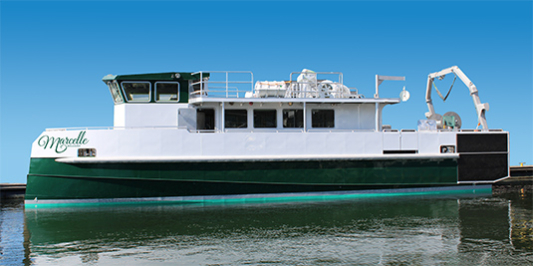 Rendering of Marcelle Melosira research vessel