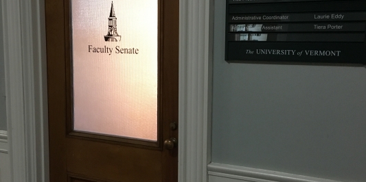 Faculty Senate Office Door Faculty Senate Office Door