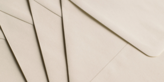 A stack of envelopes
