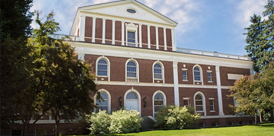 Fleming Museum viewed from Colchester Avenue