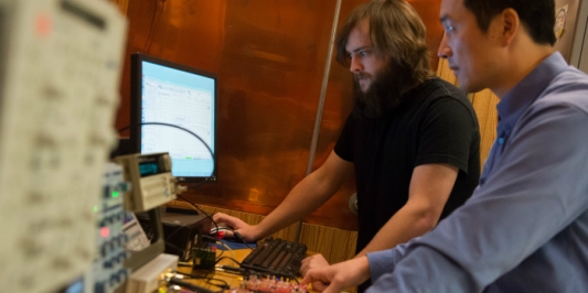 Electrical engineering lab research