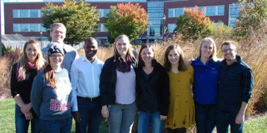 current grad program students outside
