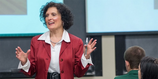 Faculty member, Patty Prelock