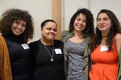 Social Work students together at CESS Honors event