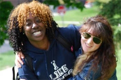 students smiling