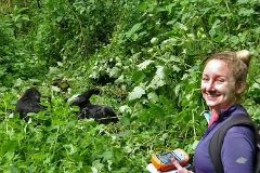 Anthropology student Leigh Riley