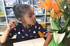 Student at Trinity Children's Center
