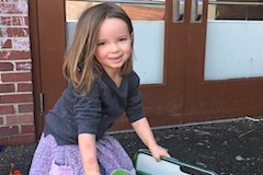 Student at Trinity Children's Center
