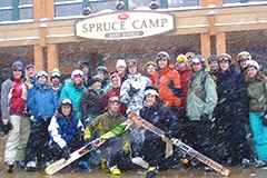 Ski Area Management Course Students at Stowe Resort