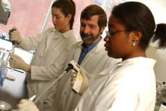 Paul Kindstedt in Lab