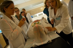 Radiation therapy students