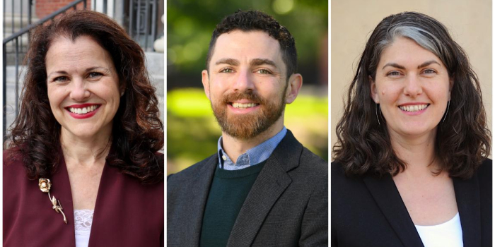 Rebecca Callahan, Matthew McCluskey, and Daniella Sutherland