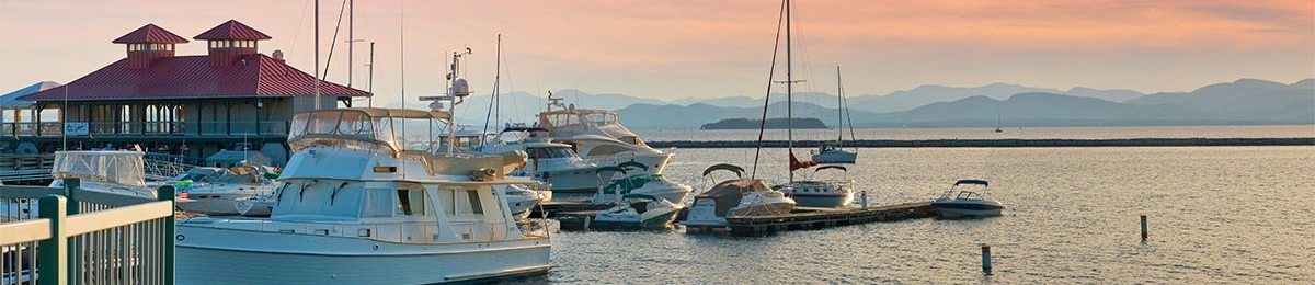 Boat house, Lake Champlain, Burlington, VT