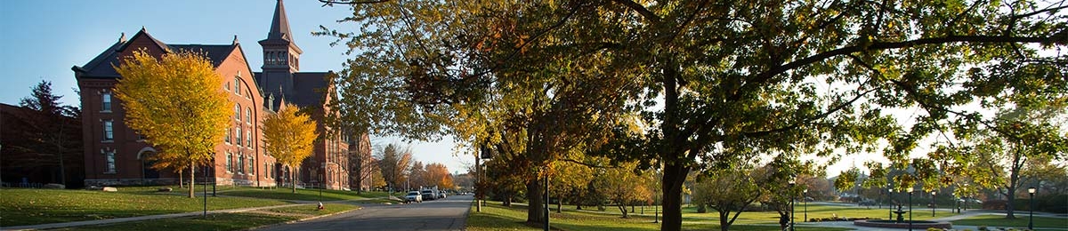 UVM Green and University Row