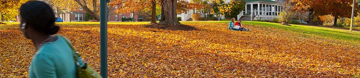 Fall on campus