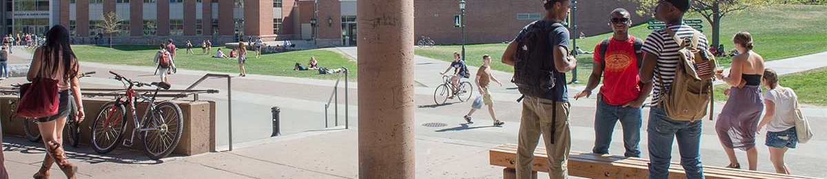 Students on campus