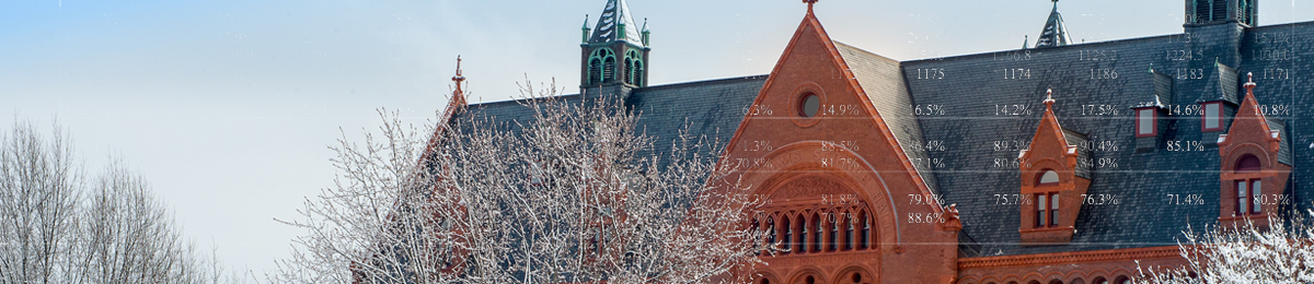 University Row in winter