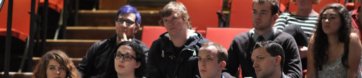Students at Women in Theatre Symposium