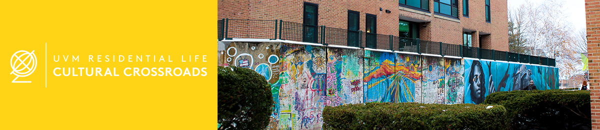 Mural outside Living/Learning