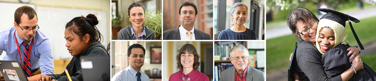 Collage of teacher photos