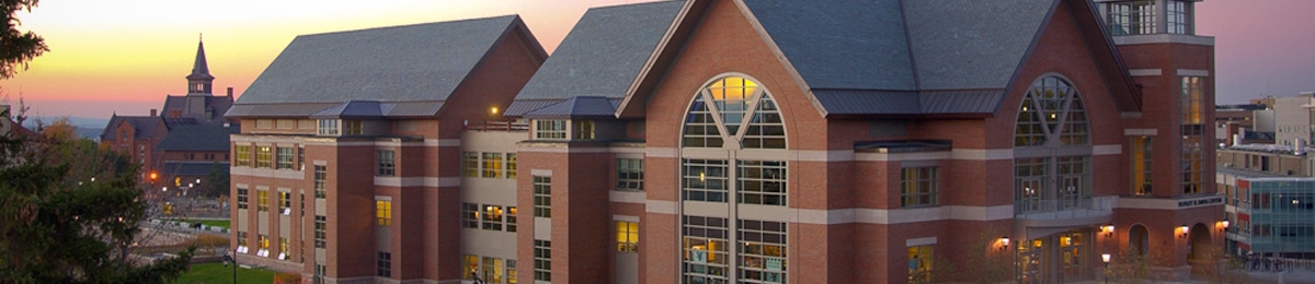 Davis Student Center and campus