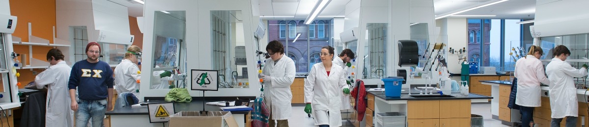 wide angle shot of new labs