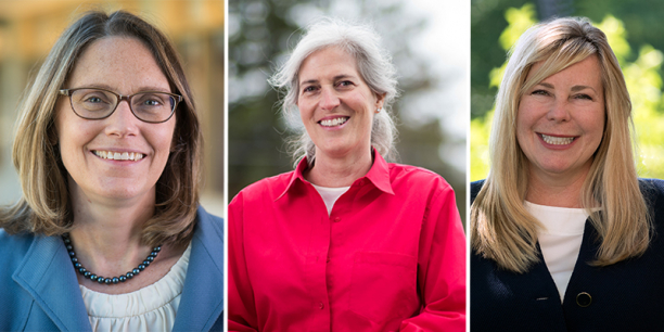 Beth Kirkpatrick, Donna Rizzo and Kimberly Vannest