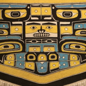 Detail from a Native American Chilkit Blanket