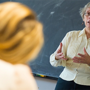 Faculty in classroom