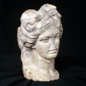 Roman head sculpture from the Ancient Collection