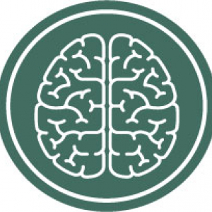 icon for psychiatry with an image of a brain