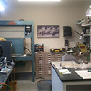 glass blowing equipment laboratory space