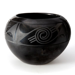 Maria Martinez and Julian Martinez, "Jar," ca. 1934