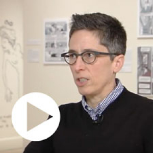 Across the Fence covers the Fleming's exhibtion on Alison Bechdel