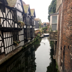 Canal in Canterbury, England. Photo by Buckham Scholar Jesse Keel.