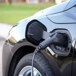 an electric vehicle charging