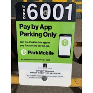 park mobile sign