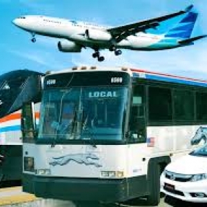 visual of different modes of transporation