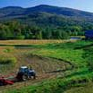 Rolling hills of Vermont