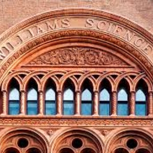 Ornate building facade - The Williams Science Hall