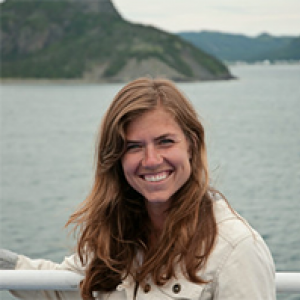 Megan smiles
