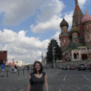 On the streets of Moscow